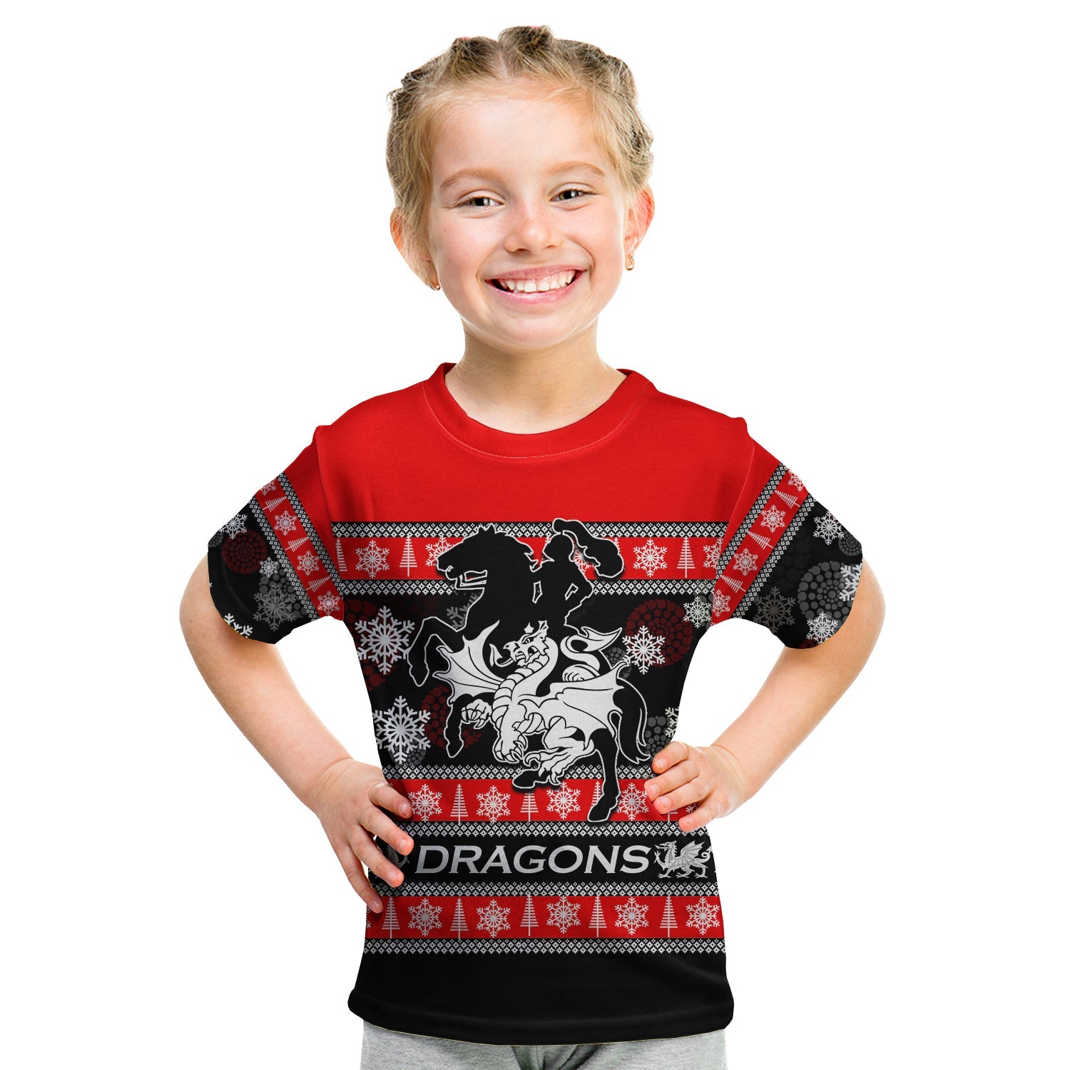 st-george-illawarra-dragons-t-shirt-kid-christmas-2021-style