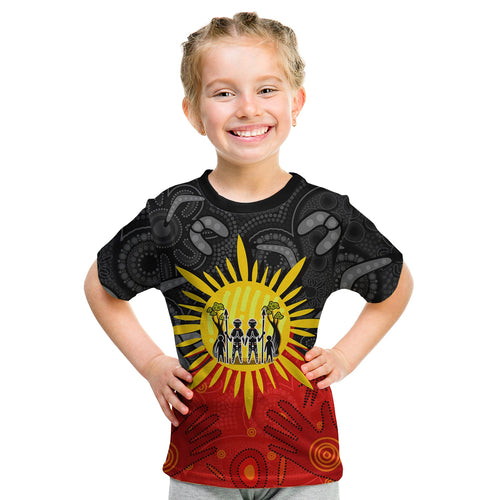 custom-personalisedaboriginal-family-t-shirt-kid-flag-style