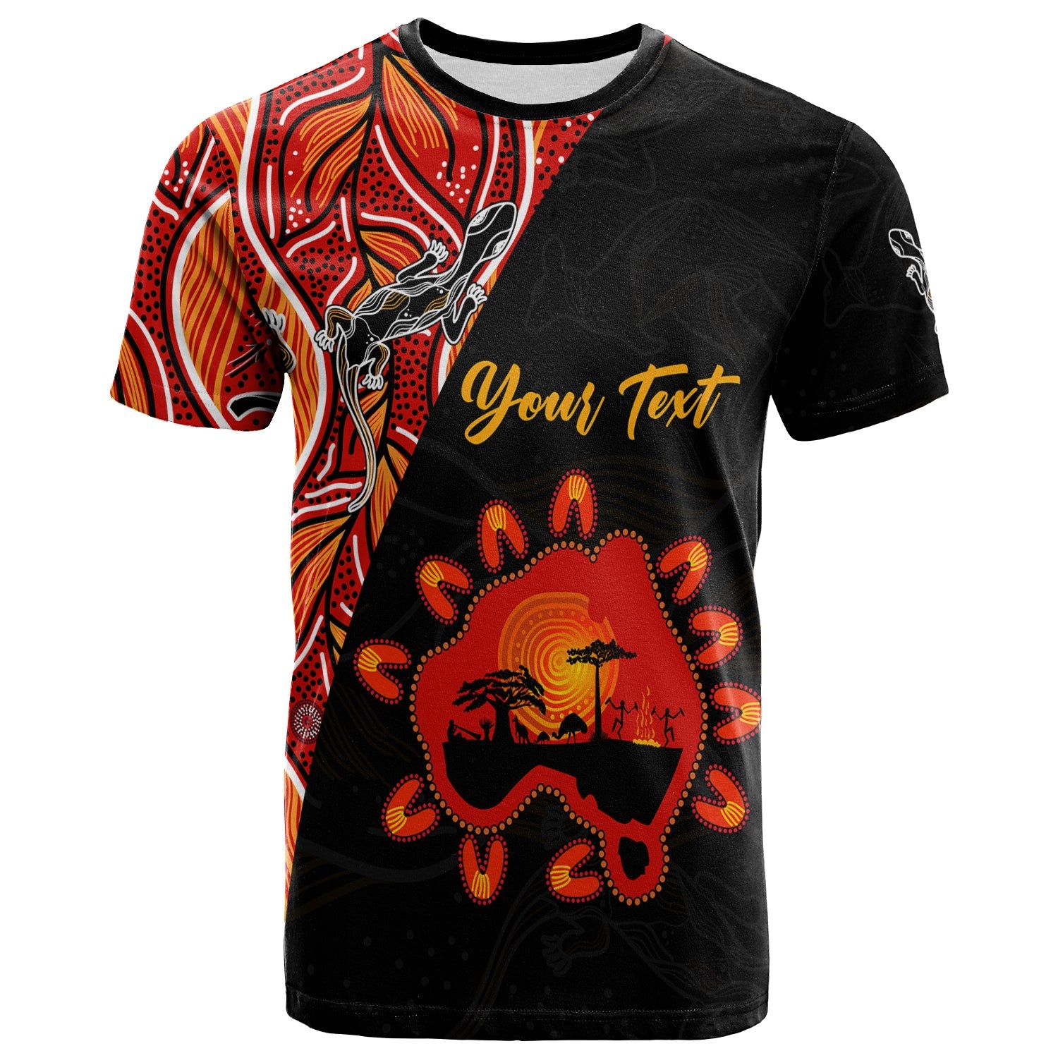 custom-personalised-australia-map-t-shirt-aussie-kangaroo-aboriginal
