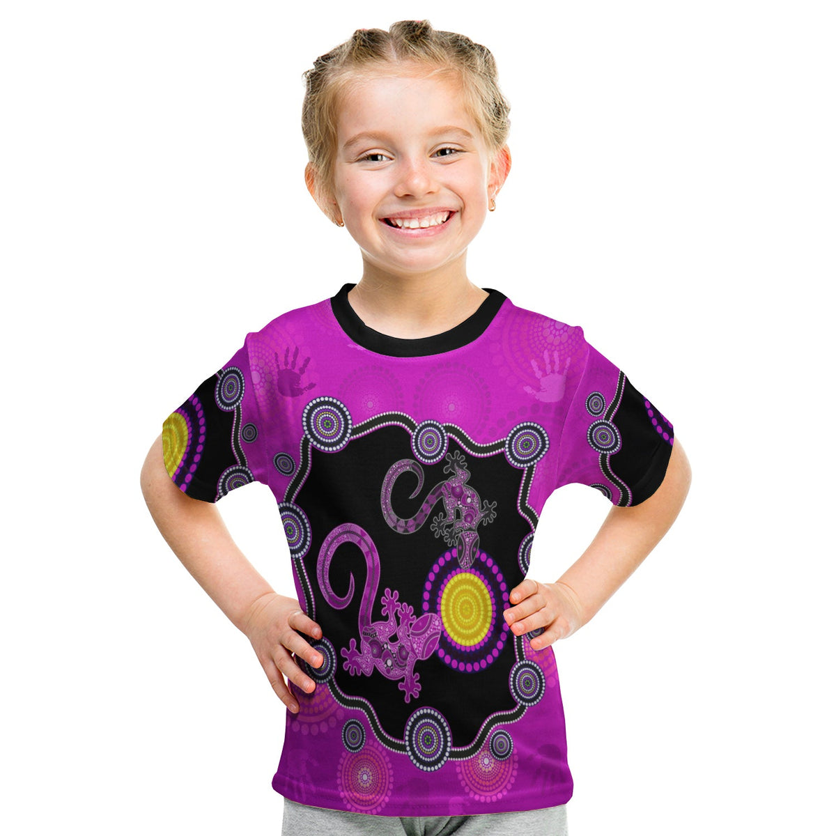 aboriginal-lizard-t-shirt-kid-attracted-australia-version-purple