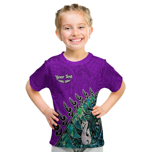 custom-personalised-new-zealand-maori-t-shirt-kid-fern-and-manaia-version-purple