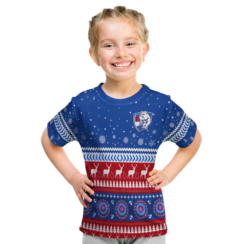 custom-personalised-bulldogs-football-christmas-t-shirt-kid-western-bulldogs