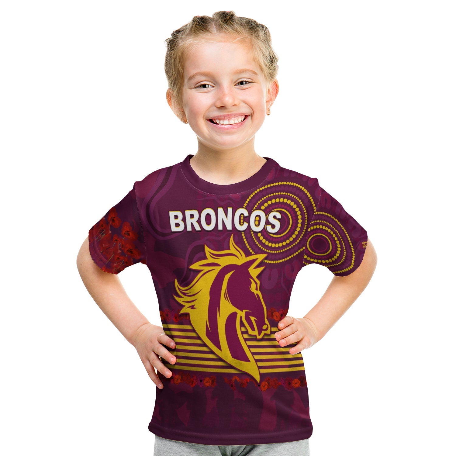 custom-personalised-broncos-anzac-day-t-shirt-kid-aboriginal-lest-we-forget-ver-01