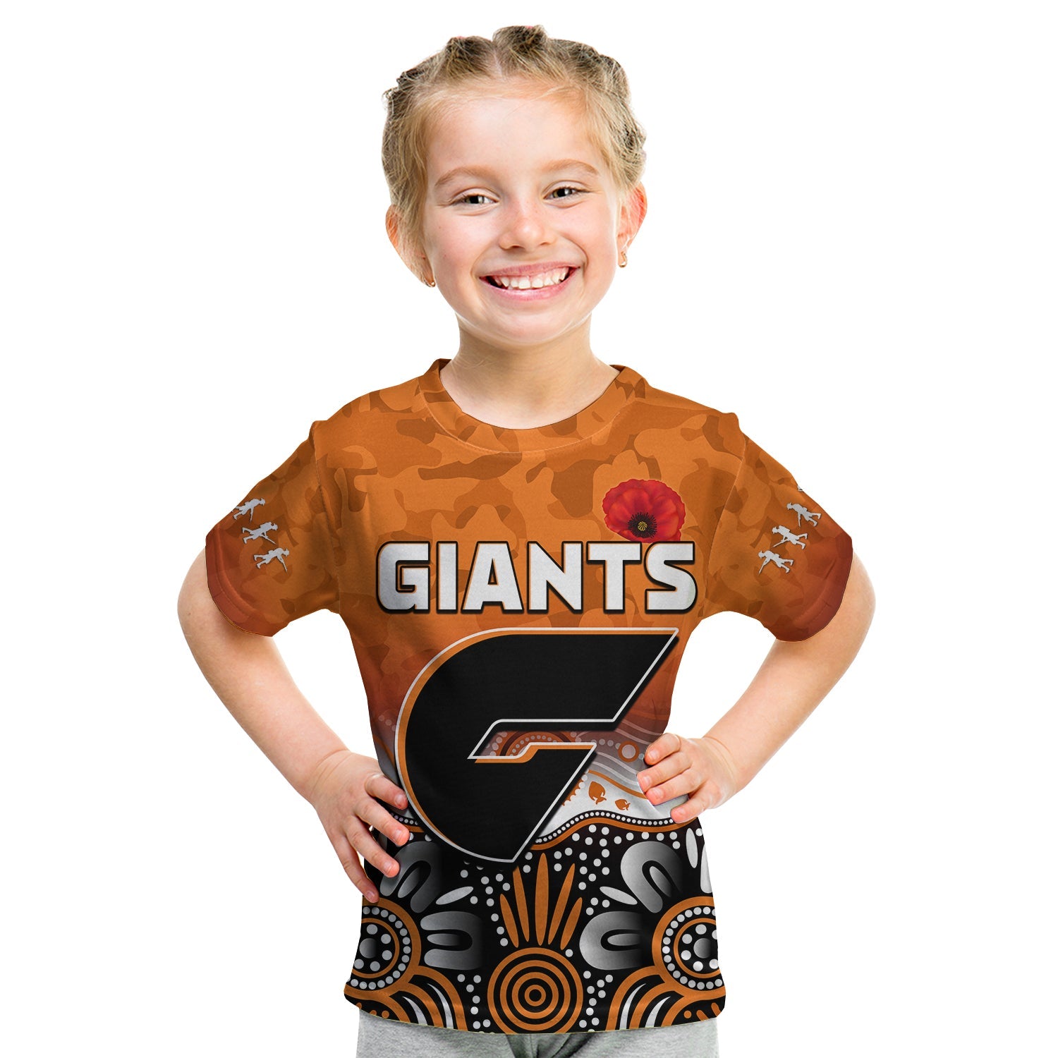 custom-text-and-number-giants-anzac-2022-t-shirt-kid-greater-western-sydney-gws-aboriginal-poppy