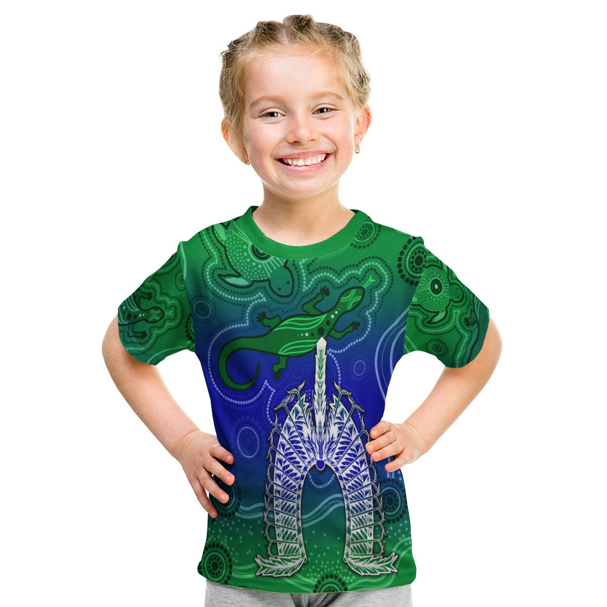 torres-strait-islands-t-shirt-kid-aboriginal-art-lizard-symbol-peace