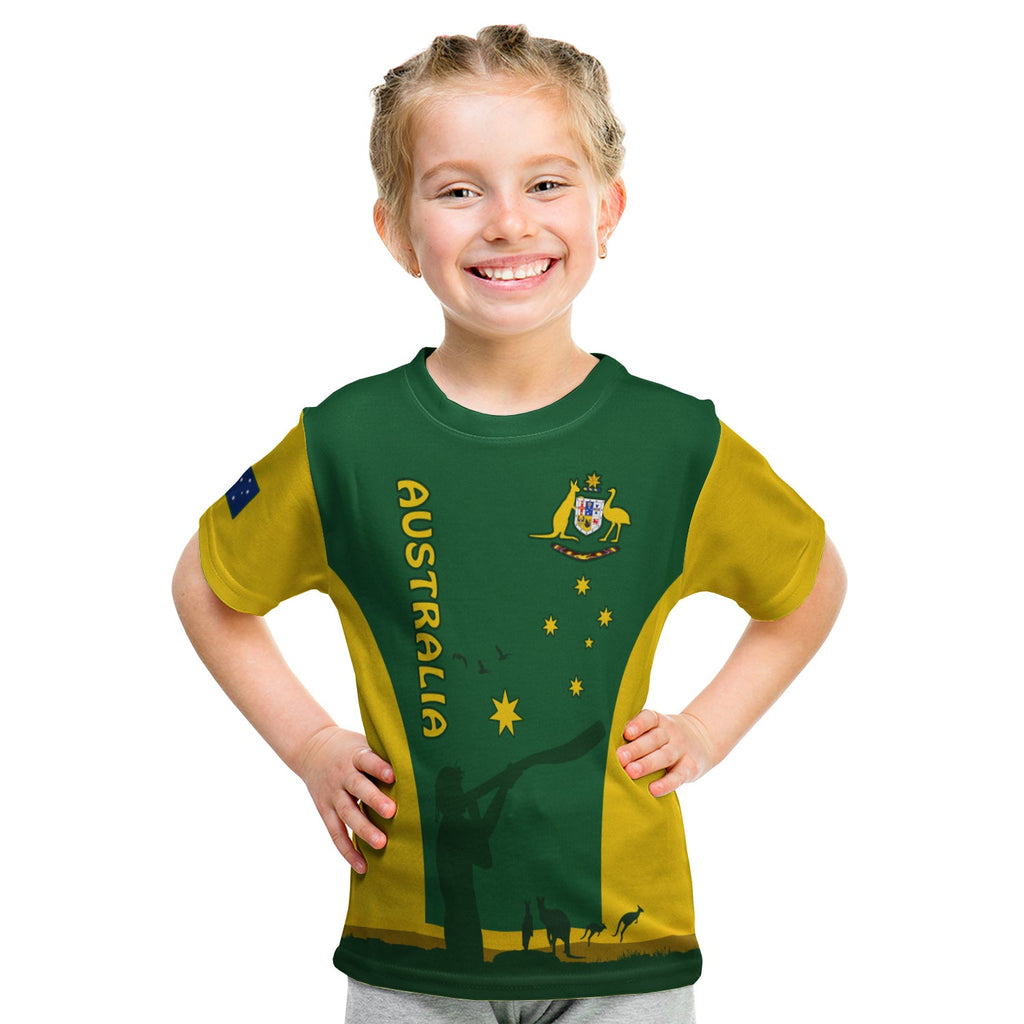 australia-national-colours-t-shirt-kid-green-and-gold