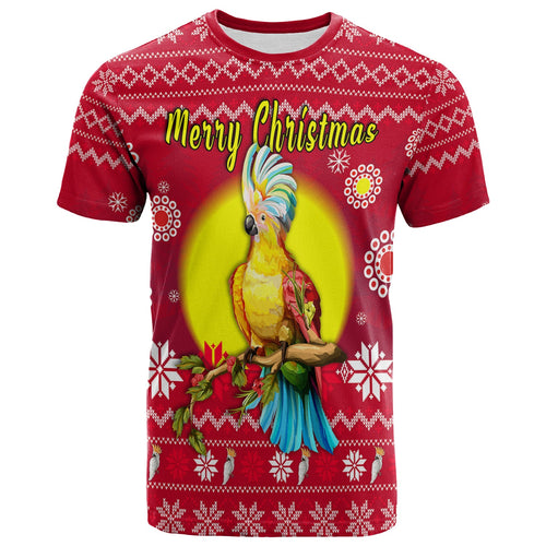 australia-christmas-t-shirt-be-loved-cockatoo