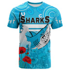 custom-text-and-number-sharks-anzac-2022-t-shirt-cronulla-sutherland-lest-we-forget