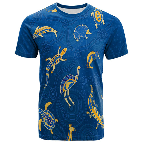 custom-personalised-aboriginal-art-t-shirt-animals-australia-version-blue