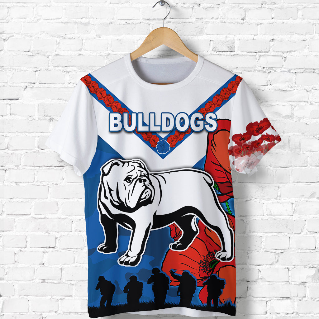 custom-personalised-bulldogs-anzac-day-t-shirt-poppy-lest-we-forget