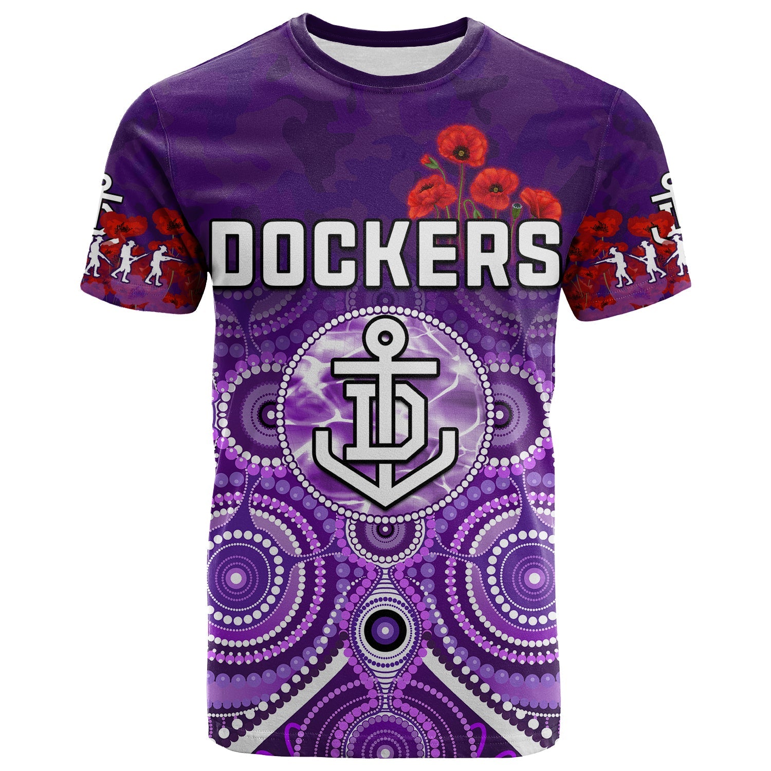 dockers-anzac-2022-t-shirt-fremantle-football-aboriginal-poppy-flowers