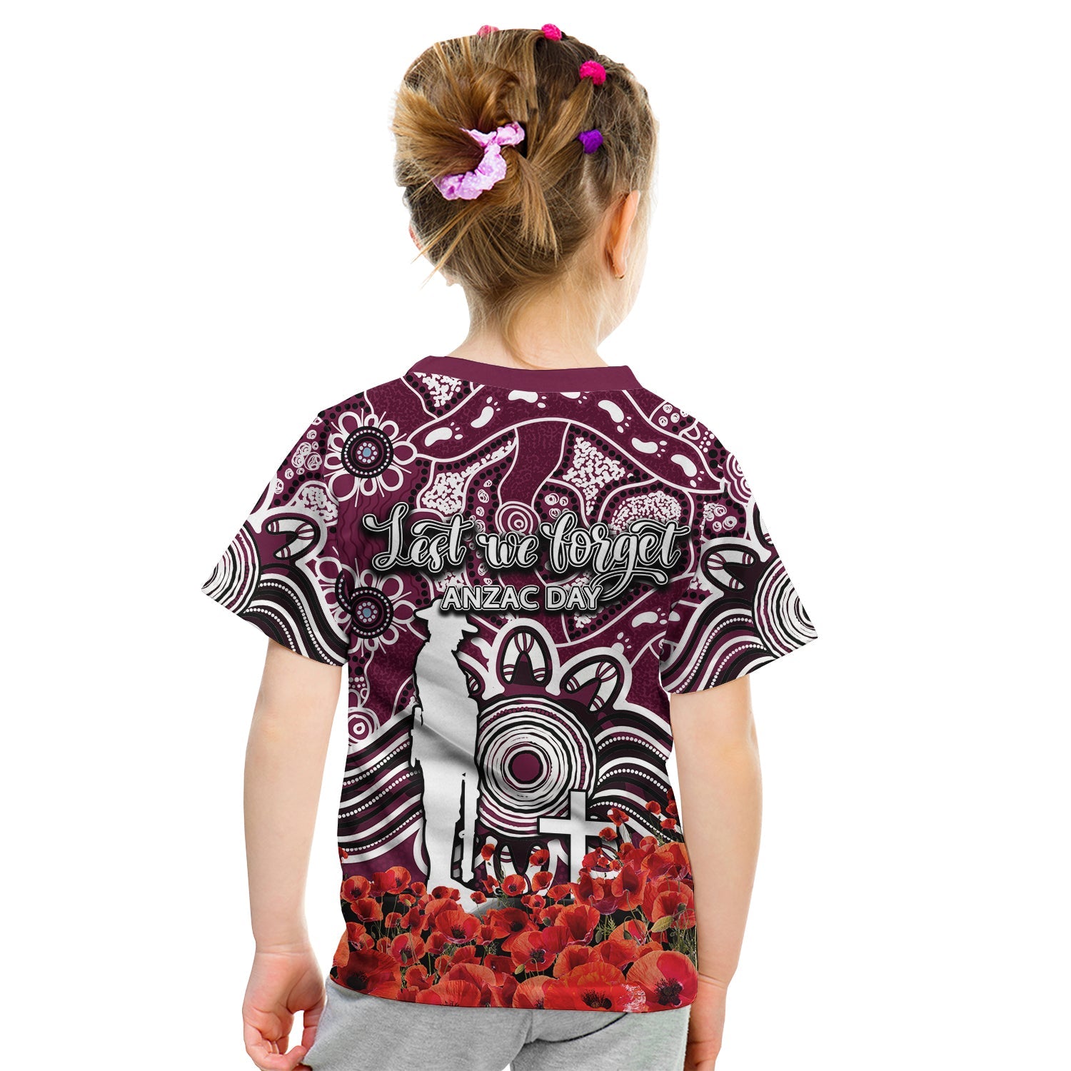 sea-eagles-t-shirts-kid-anzac-day-poppy-flowers-with-aboriginal
