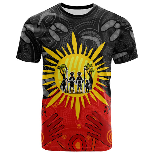 custom-personalisedaboriginal-family-t-shirt-flag-style