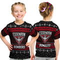 essendon-bombers-t-shirt-kid-christmas-simple-style-black