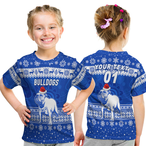 custom-personalised-canterbury-bankstown-bulldogs-t-shirt-kid-christmas-simple-style-blue