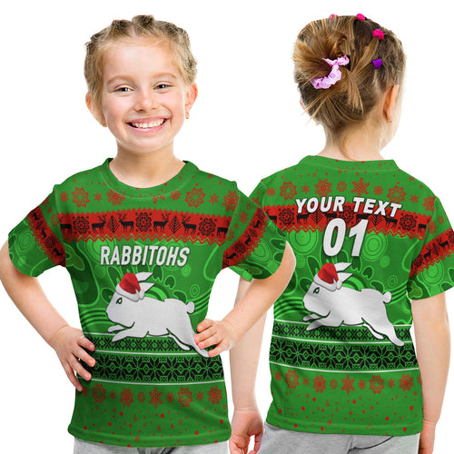 custom-personalised-south-sydney-rabbitohs-t-shirt-kid-christmas-simple-style-green