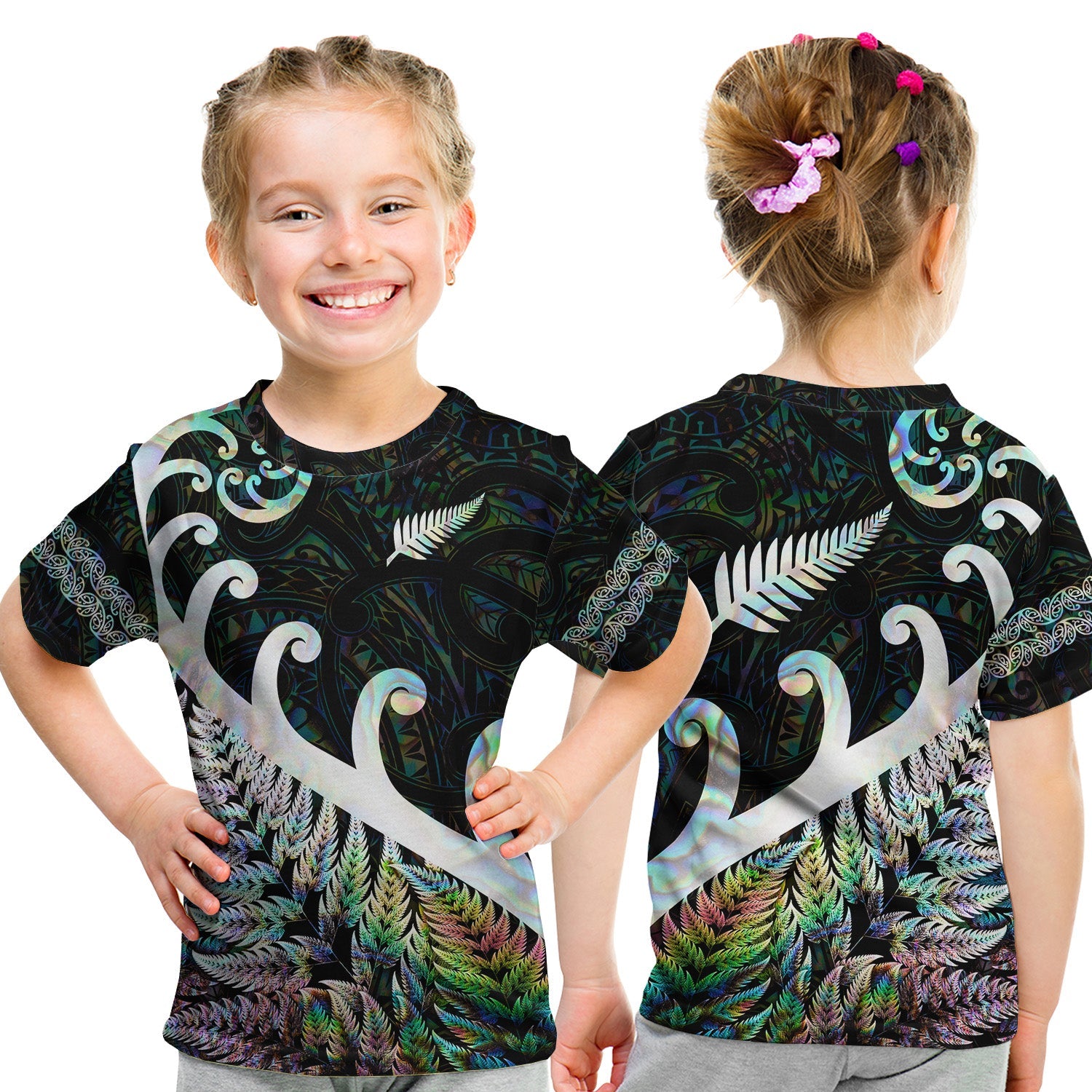 new-zealand-rugby-maori-t-shirt-kid-silver-fern-koru-vibes-paua-shell