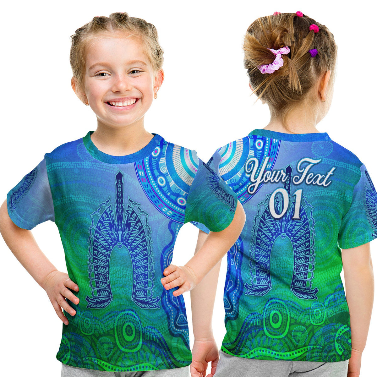 custom-personalised-aboriginal-torres-strait-islands-t-shirt-kid-wave-vibes