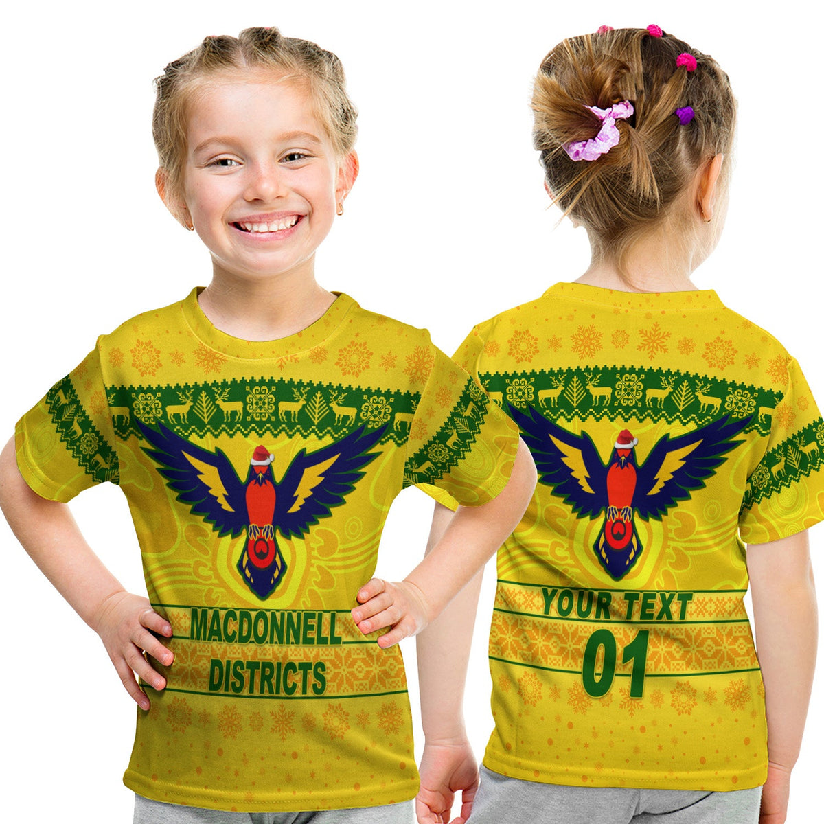 custom-personalised-macdonnell-districts-t-shirt-kid-christmas-simple-style