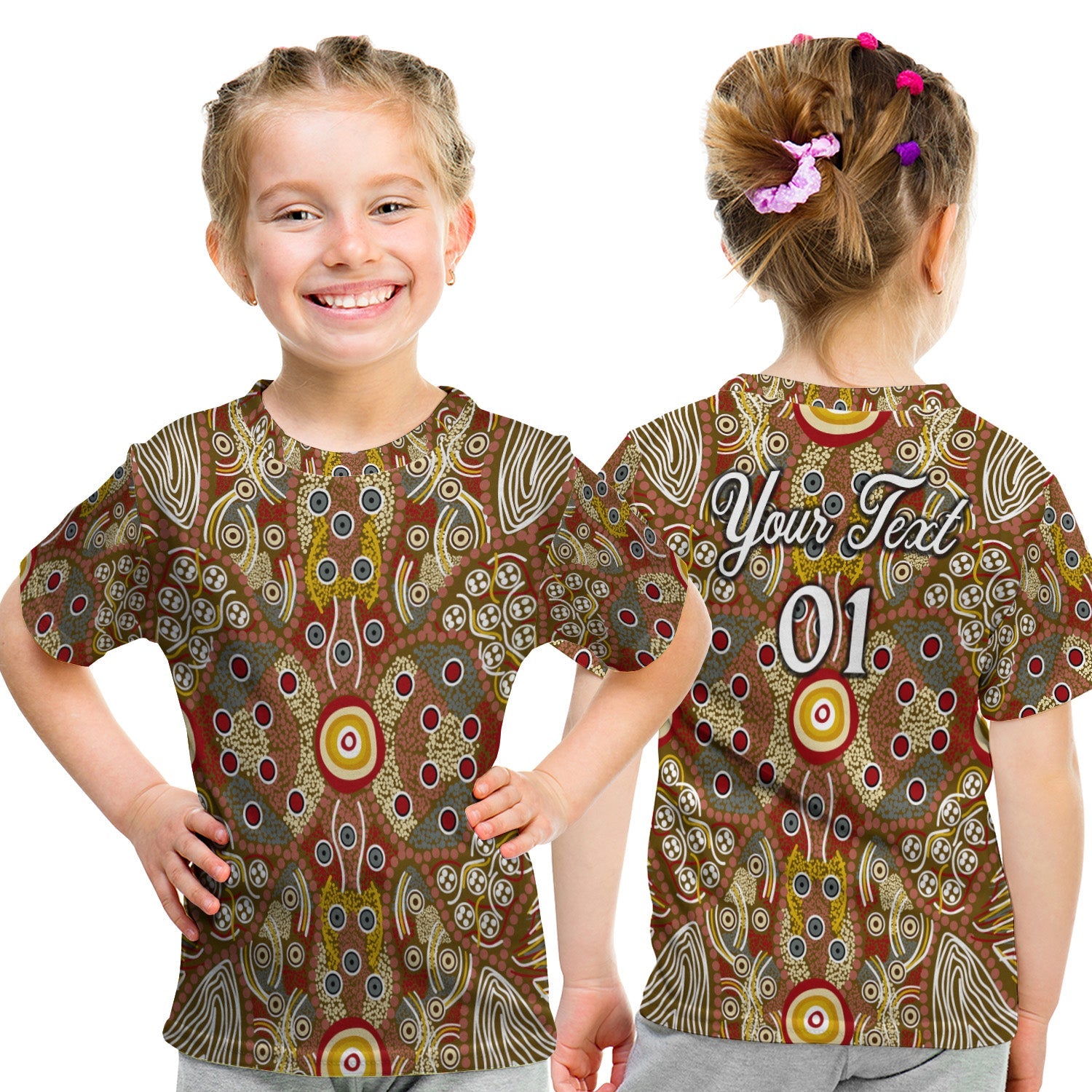 custom-personalised-aboriginal-art-dot-vibes-t-shirt-kid-indigenous-no-2