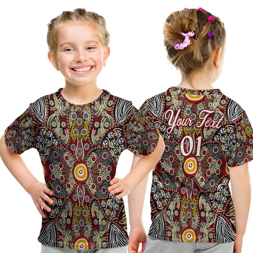 custom-personalised-aboriginal-art-dot-vibes-t-shirt-kid-indigenous-no-1