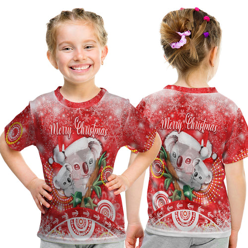 australia-koala-christmas-t-shirt-kid-original-style-red