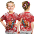 custom-personalised-australia-kangaroo-christmas-t-shirt-kid-original-style-red