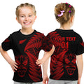 custom-personalised-new-zealand-haka-rugby-maori-t-shirt-kid-silver-fern-vibes-red