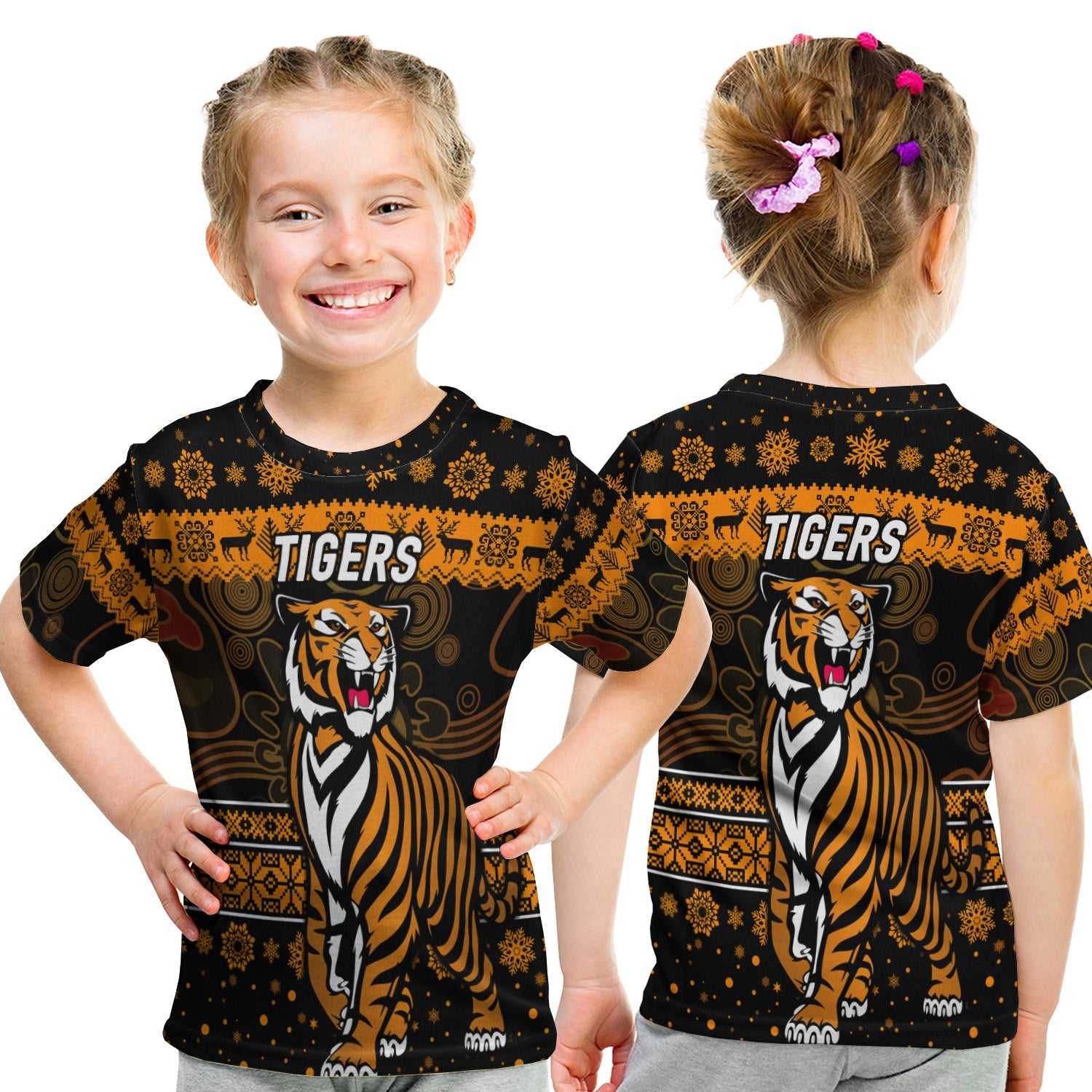 wests-tigers-t-shirt-kid-christmas-simple-style