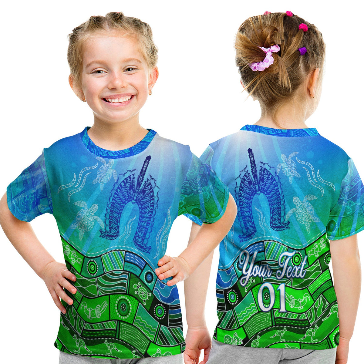 custom-personalised-aboriginal-torres-strait-islands-t-shirt-kid-towards-the-light