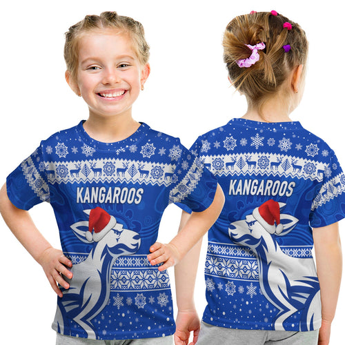 north-melbourne-kangaroos-t-shirt-kid-christmas-simple-style