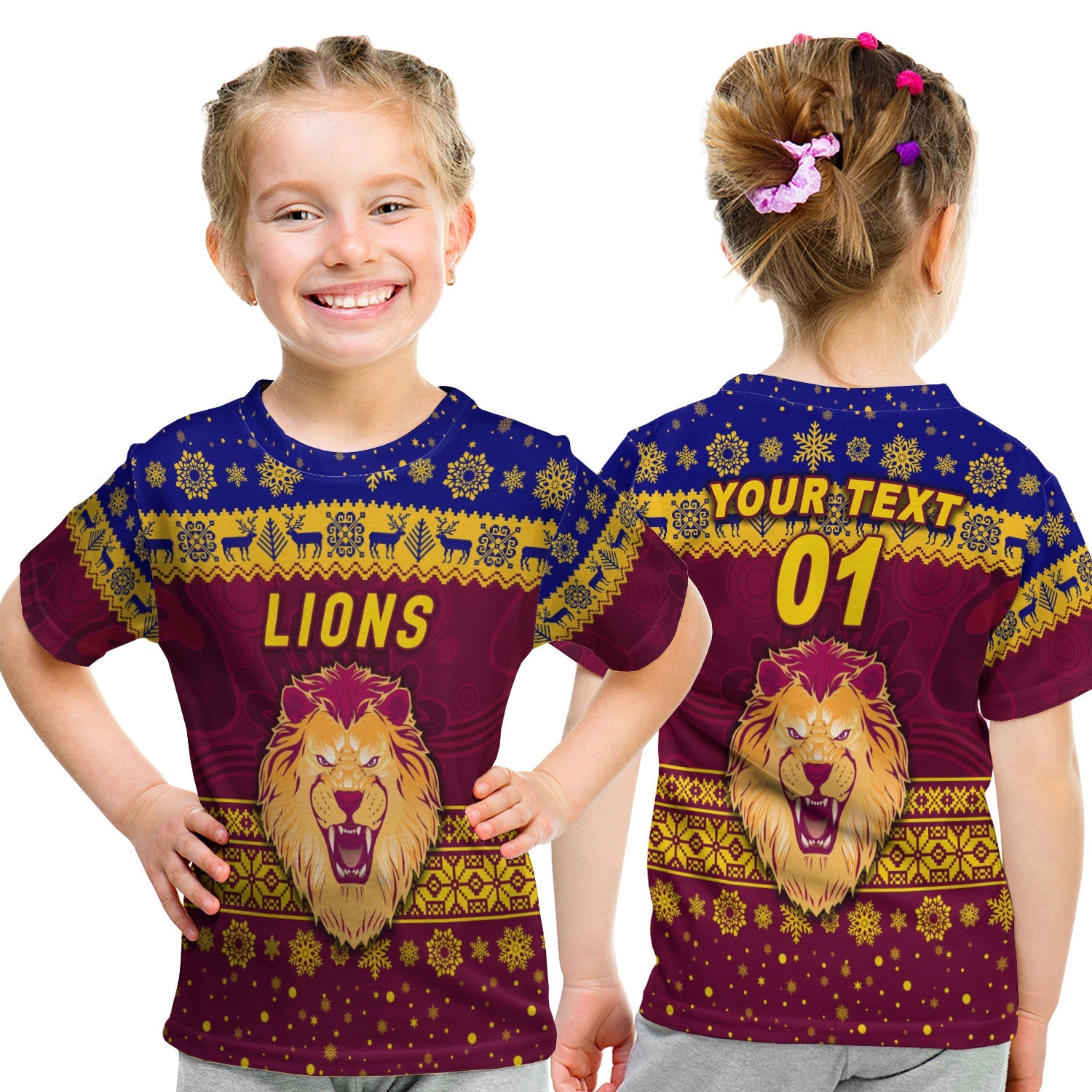 custom-personalised-sydney-swans-t-shirt-kid-christmas-simple-style
