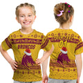 custom-personalised-brisbane-broncos-t-shirt-kid-christmas-simple-style-gold
