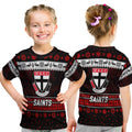 st-kilda-saints-t-shirt-kid-christmas-simple-style