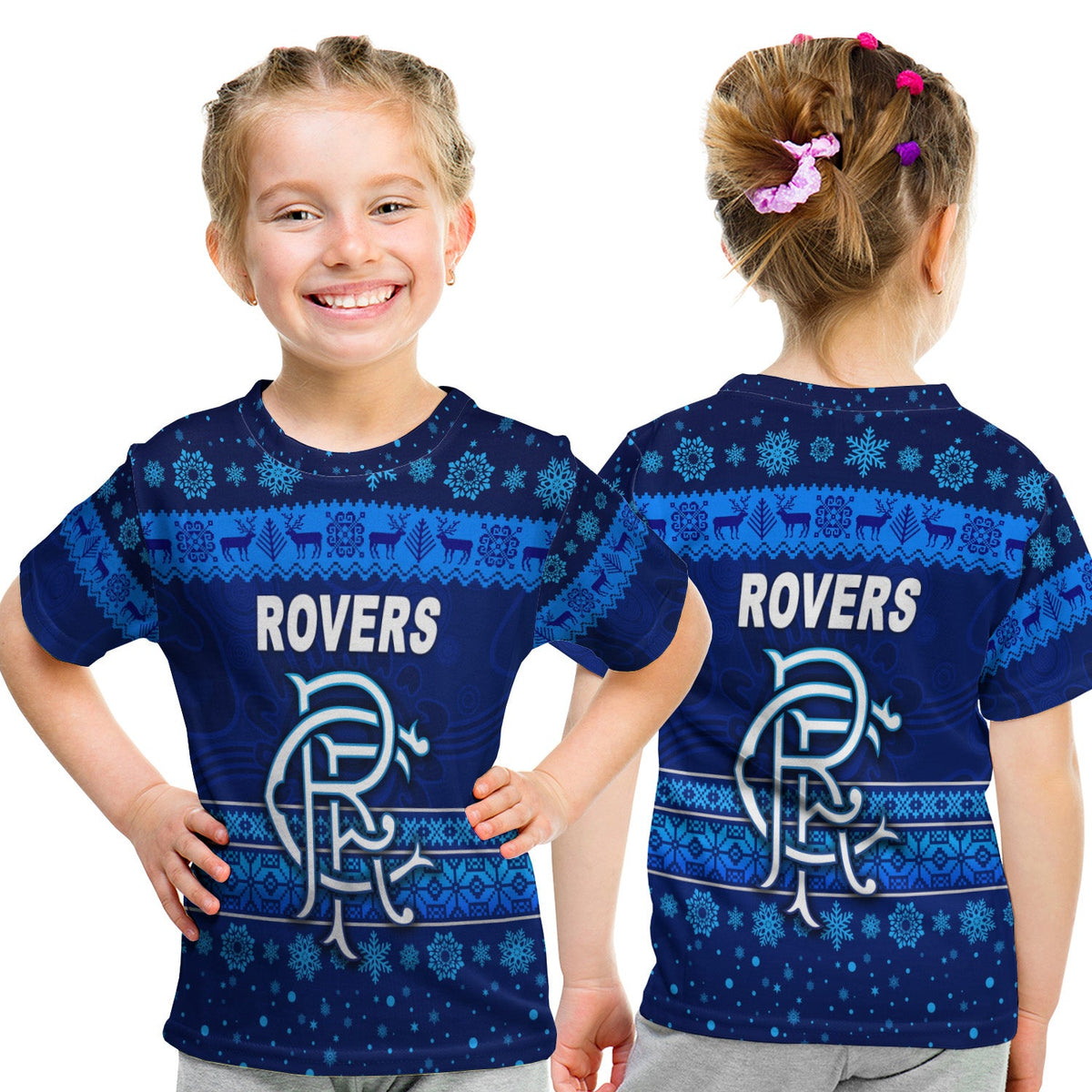 rovers-football-club-t-shirt-kid-christmas-simple-style