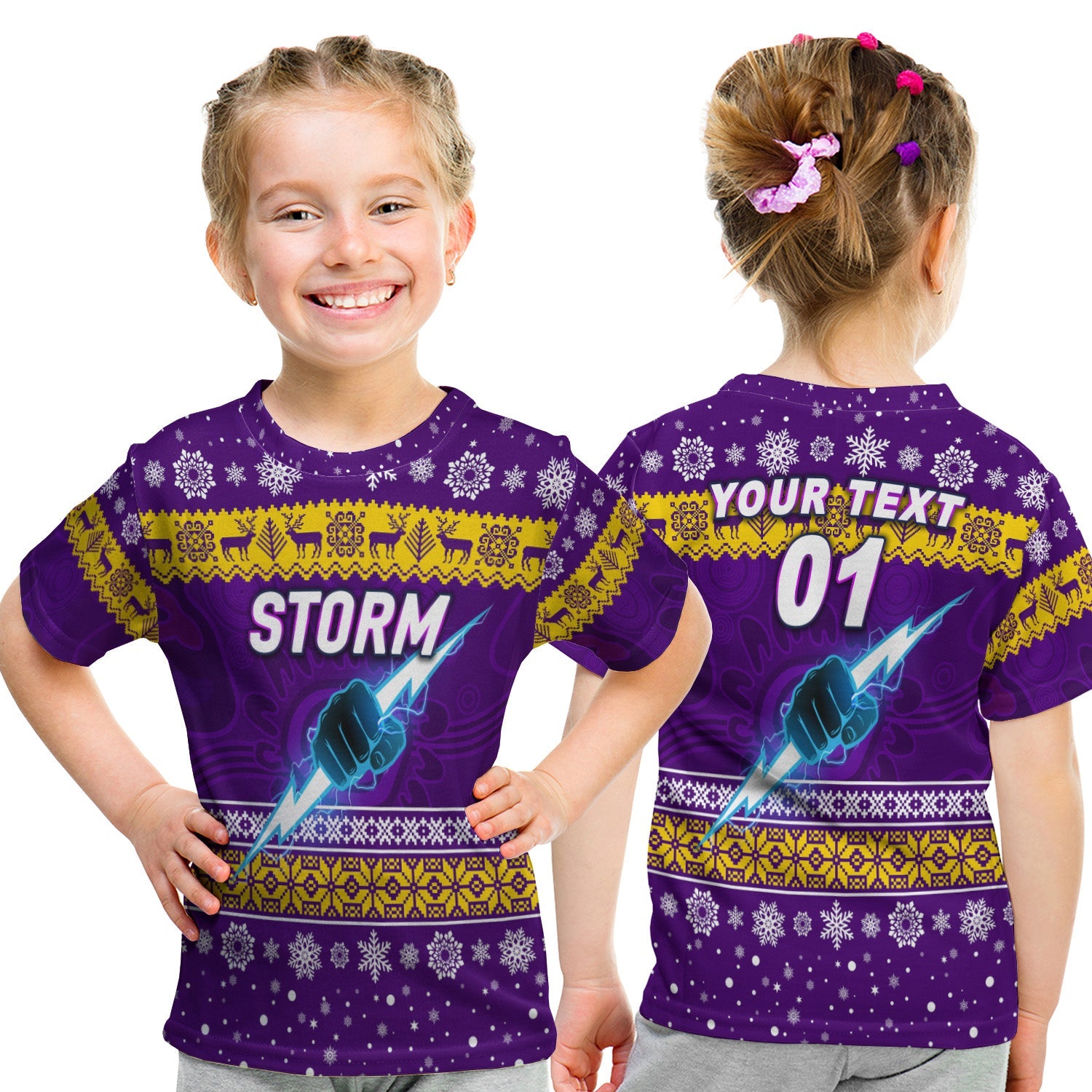 custom-personalised-melbourne-storm-t-shirt-kid-christmas-simple-style-purple