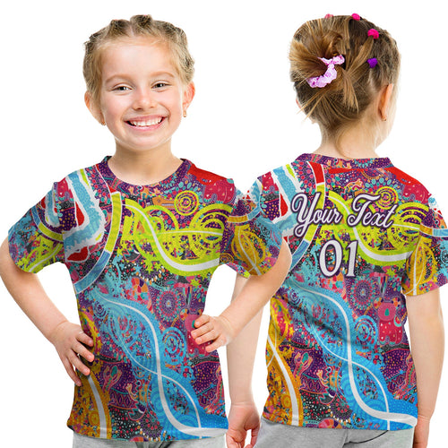 custom-personalised-aboriginal-art-colorful-vibes-t-shirt-kid-indigenous