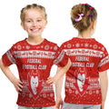 federal-football-club-t-shirt-kid-christmas-simple-style-red