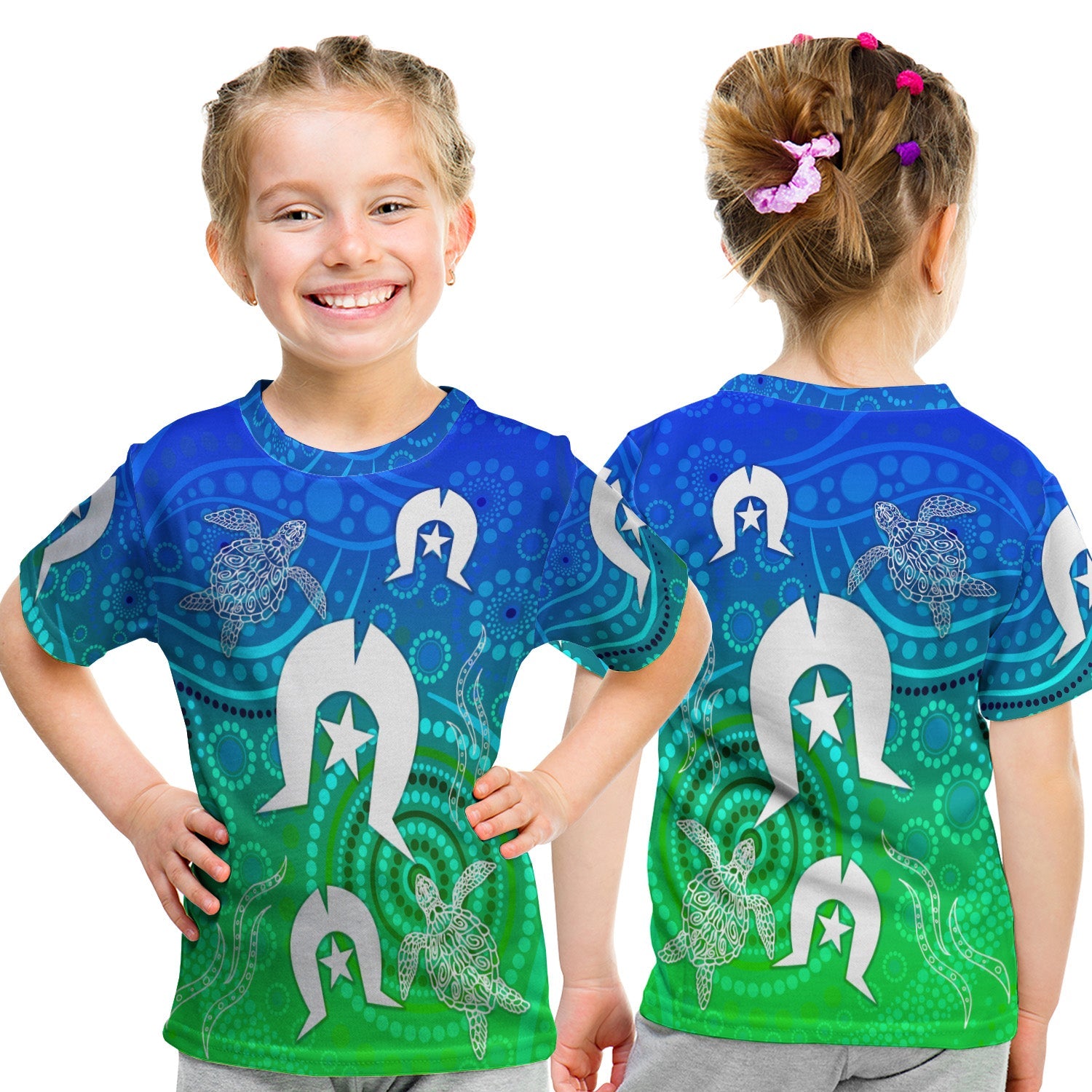 aboriginal-torres-strait-islands-t-shirt-kid-simple-style