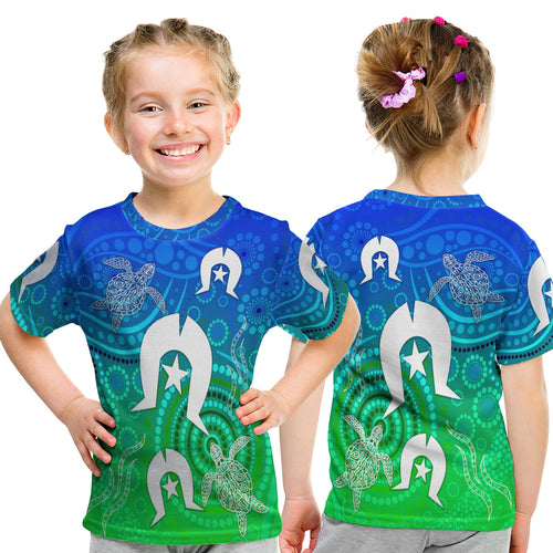 aboriginal-torres-strait-islands-t-shirt-kid-simple-style