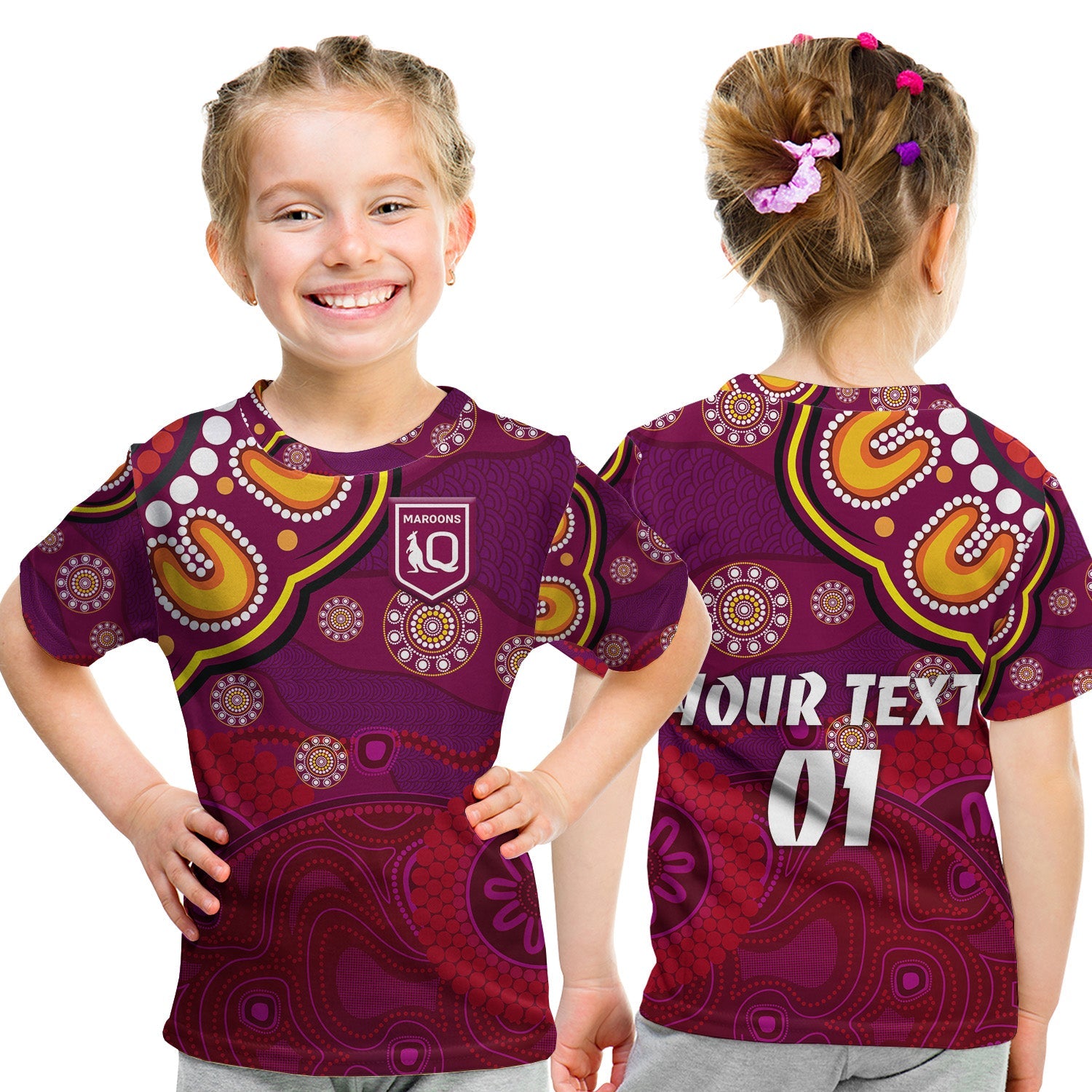 custom-personalised-queensland-maroons-aboriginal-t-shirt-kid-indigenous-vibes