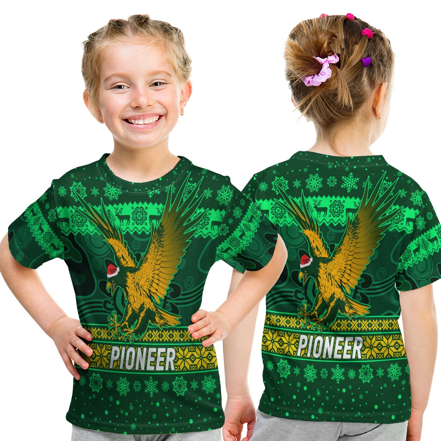 pioneer-football-club-t-shirt-kid-christmas-simple-style