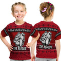 west-football-club-alice-springs-t-shirt-kid-christmas-the-bloods-simple-style-red