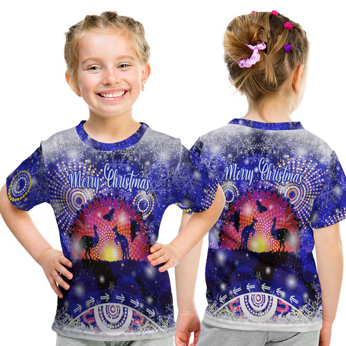 australian-indigenous-flag-christmas-t-shirt-kid-original-style-blue