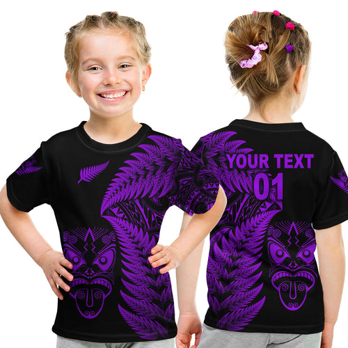 custom-personalised-new-zealand-haka-rugby-maori-t-shirt-kid-silver-fern-vibes-purple