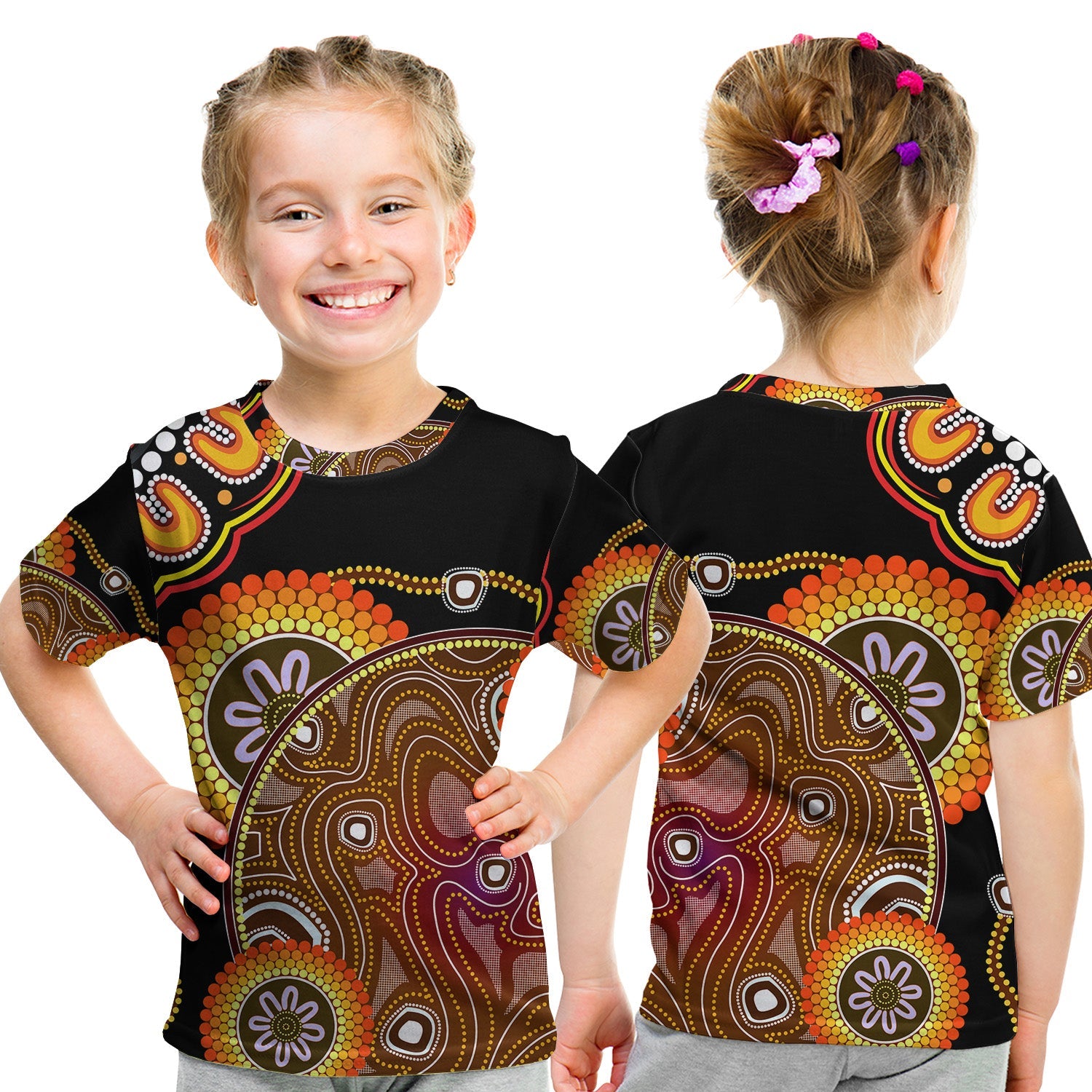 aboriginal-t-shirt-kid-sun-rise-indigenous-vibes