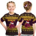 brisbane-broncos-t-shirt-kid-christmas-simple-style-purple