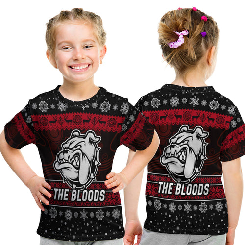 west-football-club-alice-springs-t-shirt-kid-christmas-the-bloods-simple-style-black