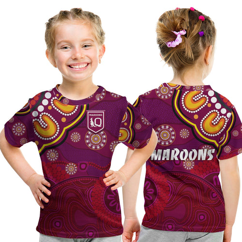 queensland-maroons-aboriginal-t-shirt-kid-indigenous-vibes