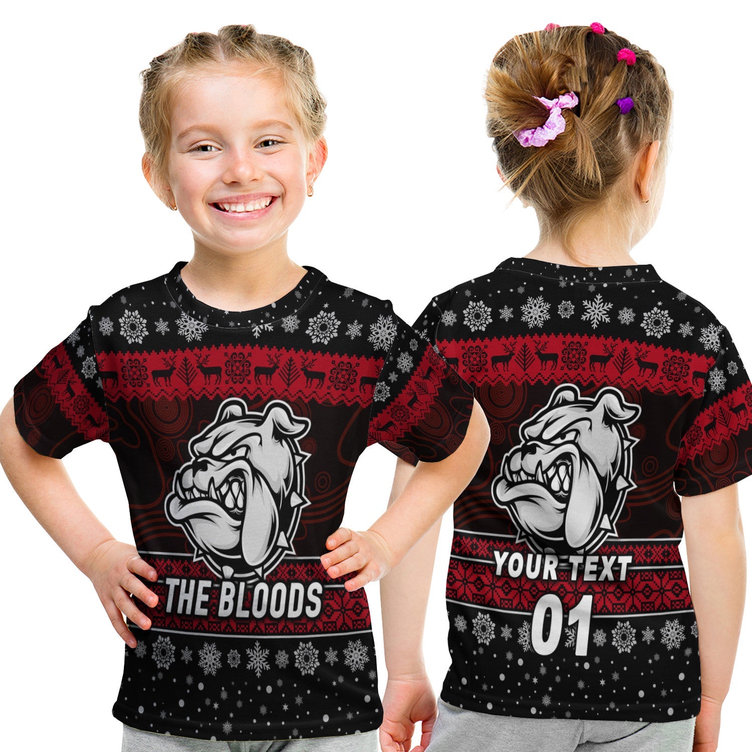 custom-personalised-west-football-club-alice-springs-t-shirt-kid-christmas-the-bloods-simple-style-black